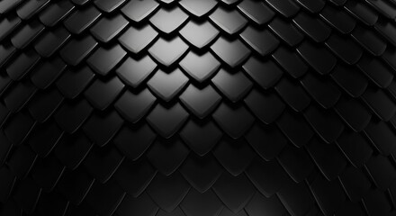 A dramatic close up presents a dark, geometric and layered pattern providing a compelling backdrop.