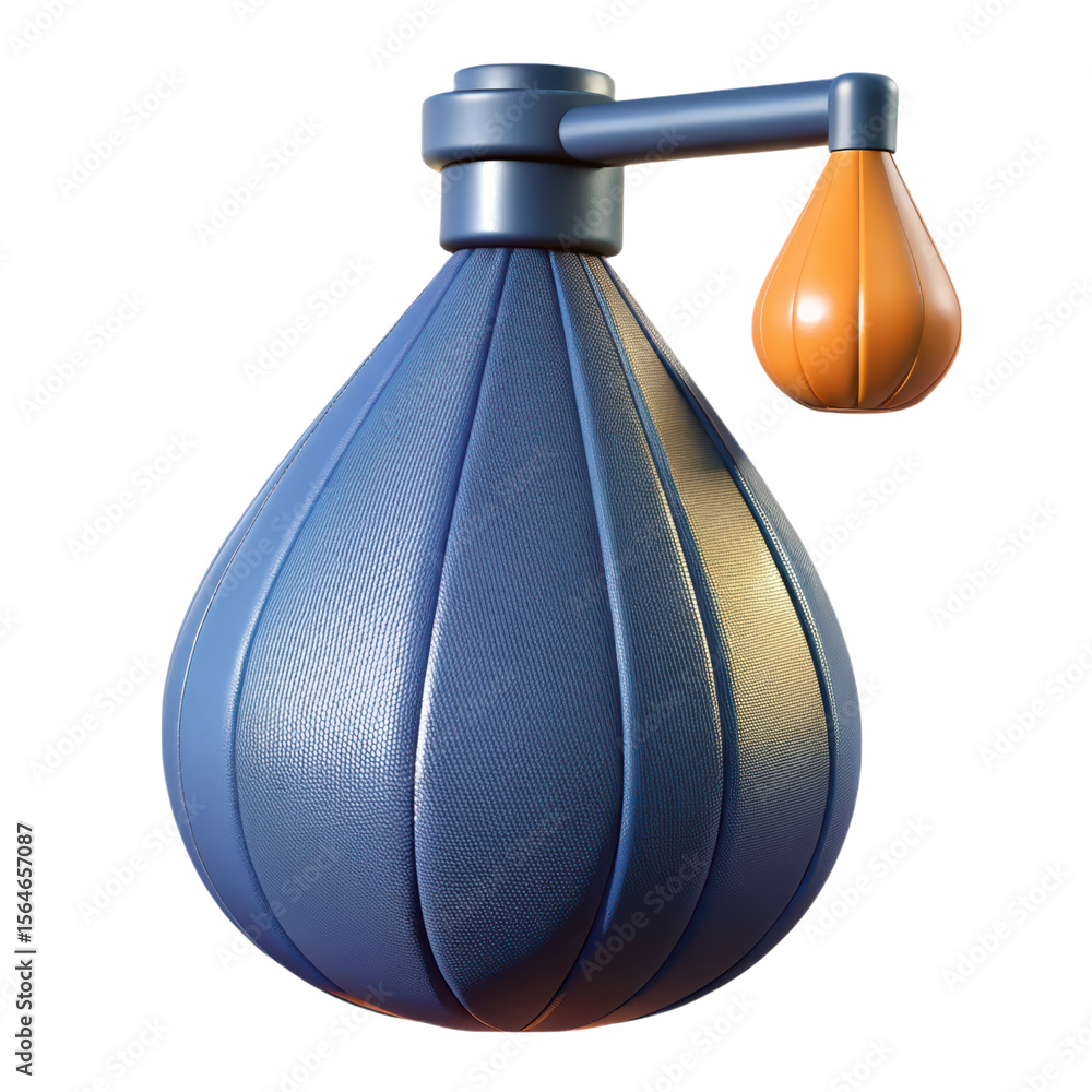 Poster elegant 3d rendering of a modern perfume bottle design with a textured surface and soft lighting aga