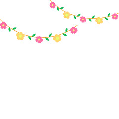 Spring Bunting Flower