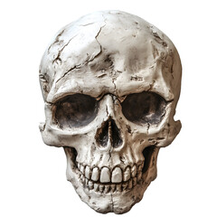 Obraz premium skull illustration png transparent background