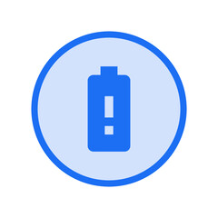 Obraz premium Battery Alert