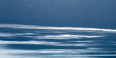Lake Toya, sparkling on the lake surface
