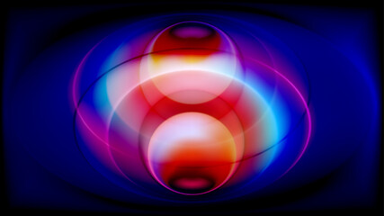 Bright rainbow background. 3D soft gradient phone wallpaper
