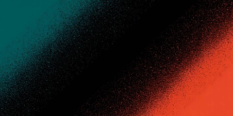 Teal, Black, and Coral Gradient Texture: Abstract Background for Design Projects
