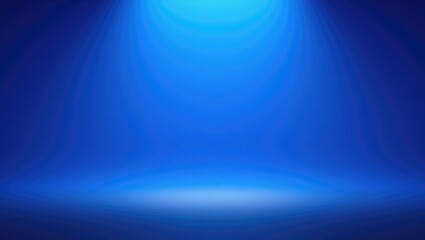 Deep blue gradient with subtle light rays background