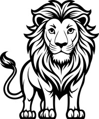lion vector illustration