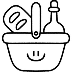 Picnic Basket Doodle