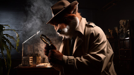 Detective Dog in Steward Investigative Theme