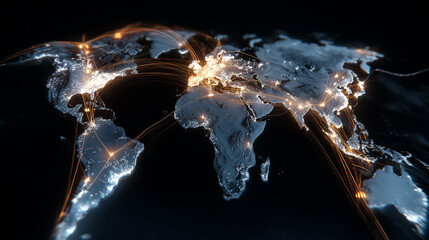 Global Connectivity at Night
