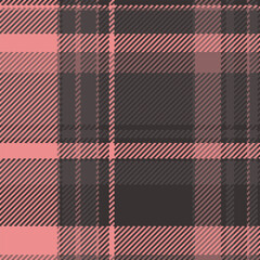 Elegant blush pink and dark gray plaid pattern.  Perfect for textile designs, fashion, home decor, or website backgrounds.