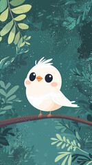 Cute minimal background card 