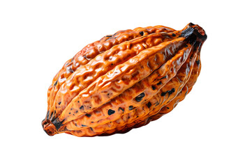 cocoa pod isolated on transparent background