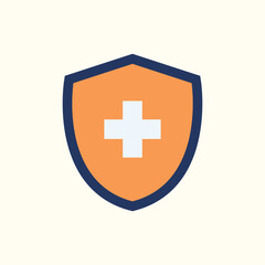 Obraz premium Illustration of an Insurance Shield Essentials