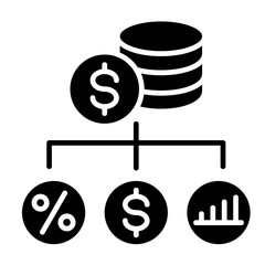 Derivatives  Icon Element For Design