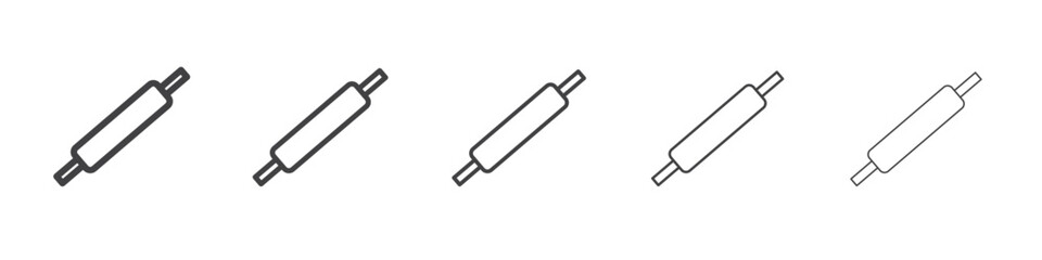 Bone icon simple illustration collection symbol