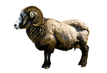 Ram on a transparent background