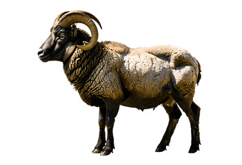 Ram on a transparent background