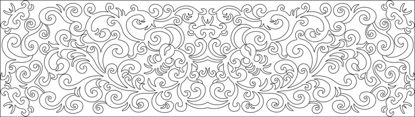 vector illustration design ornament background pattern floral classic vintage ethnic modern