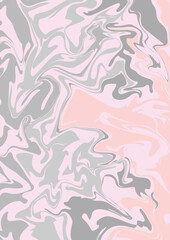 Soft pink palette abstract liquid background for portrait banner and poster