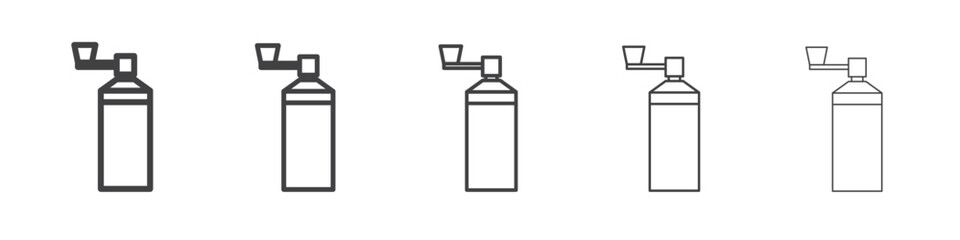 coffee grinder icon simple illustration collection symbol
