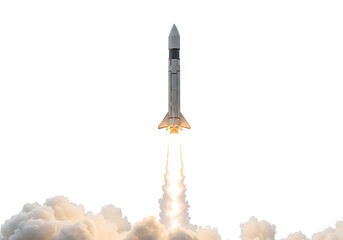 Rocket Launch: Powerful Ascent into Space