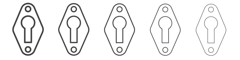 Dog bone icon simple illustration collection symbol