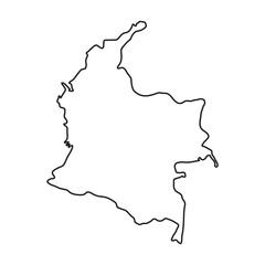icon map of Colombia
