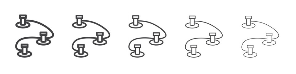 irrigation system icon simple illustration collection symbol