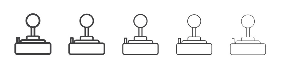 Joystick icon simple illustration collection symbol
