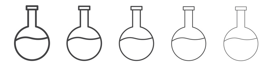 Laboratory test icon simple illustration collection symbol