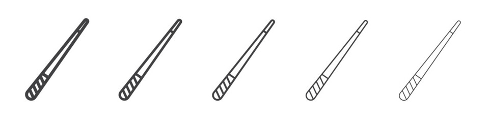Obraz premium magic wand icon simple illustration collection symbol