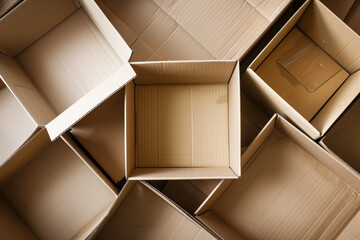 Empty Cardboard Boxes for Packing