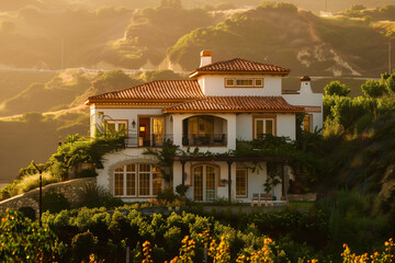 Sunny Costa House with Panoramic Views