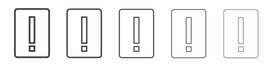 Penalty card sport icon simple illustration collection symbol