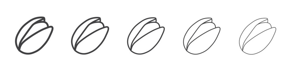 pistachio icon simple illustration collection symbol
