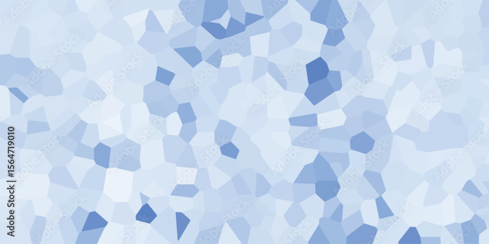 Poster abstract blue mosaic background with geometric shapes and a gradient effect for modern designs and c