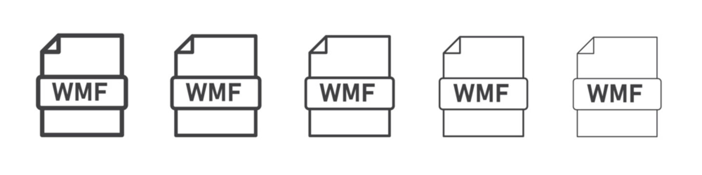 wmf icon simple illustration collection symbol