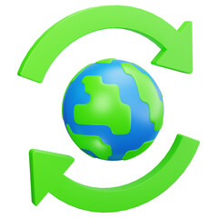 Recycle Earth Arrow