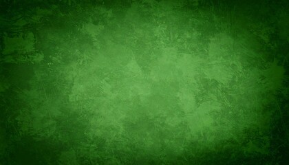Fototapeta premium A textured green background with varying shades and subtle rough patterns, giving a natural and artistic painted effect.
