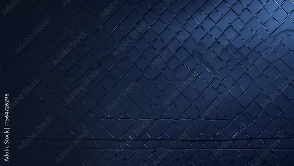 Fototapete A dark, textured background with a subtle diamond grid pattern