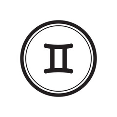 Gemini Zodiac Frame 
