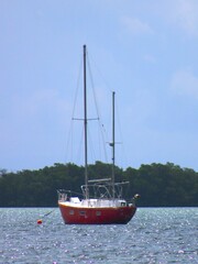 boat on the sea