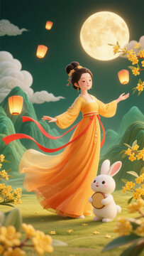 Chang'e and the Rabbit