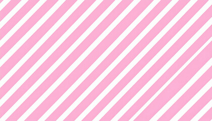 Pink and White Candy Stripe Pattern