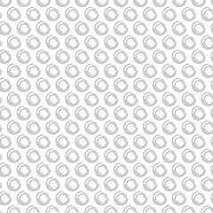 Simple Repeating Swirls in Grey