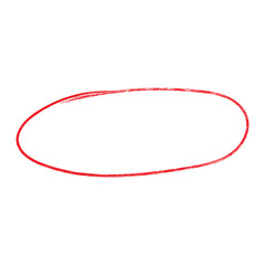 Simple Red Oval Shape A Basic Drawing Tutorial for Beginners