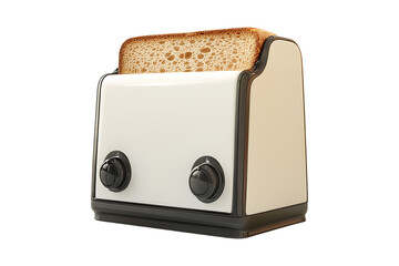 Modern Kitchen Toaster Isolated on Transparent Background