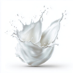 Milk Splash - A Nutritious and Delicious Dairy Product , PNG isolated cut out image