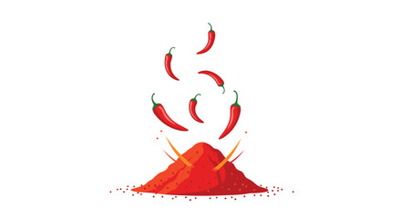 Chili Peppers Spice Dust Aromatic Condiment Seasoning