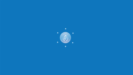 Abstract dollar sign icon. USD currency symbol.simple dollar money icon,